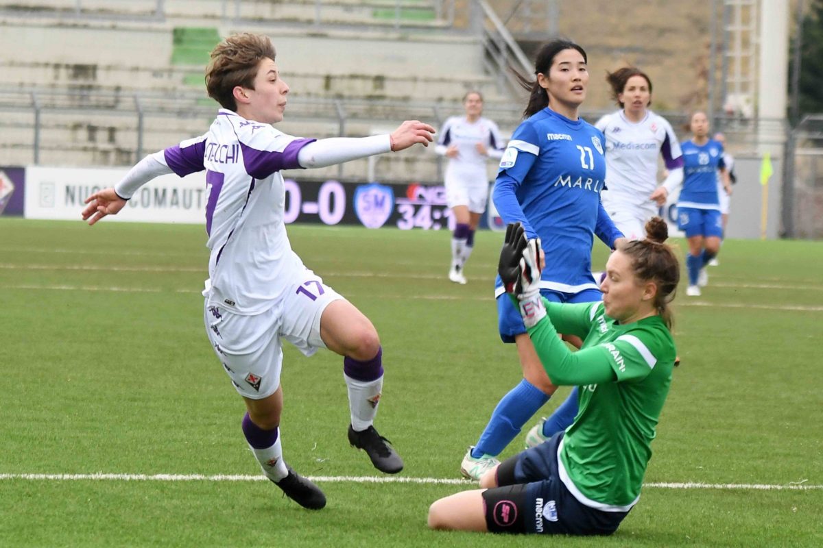 Fiorentina femminile: quarta al giro di boa. Peggior punteggio dopo le prime 11 giornate