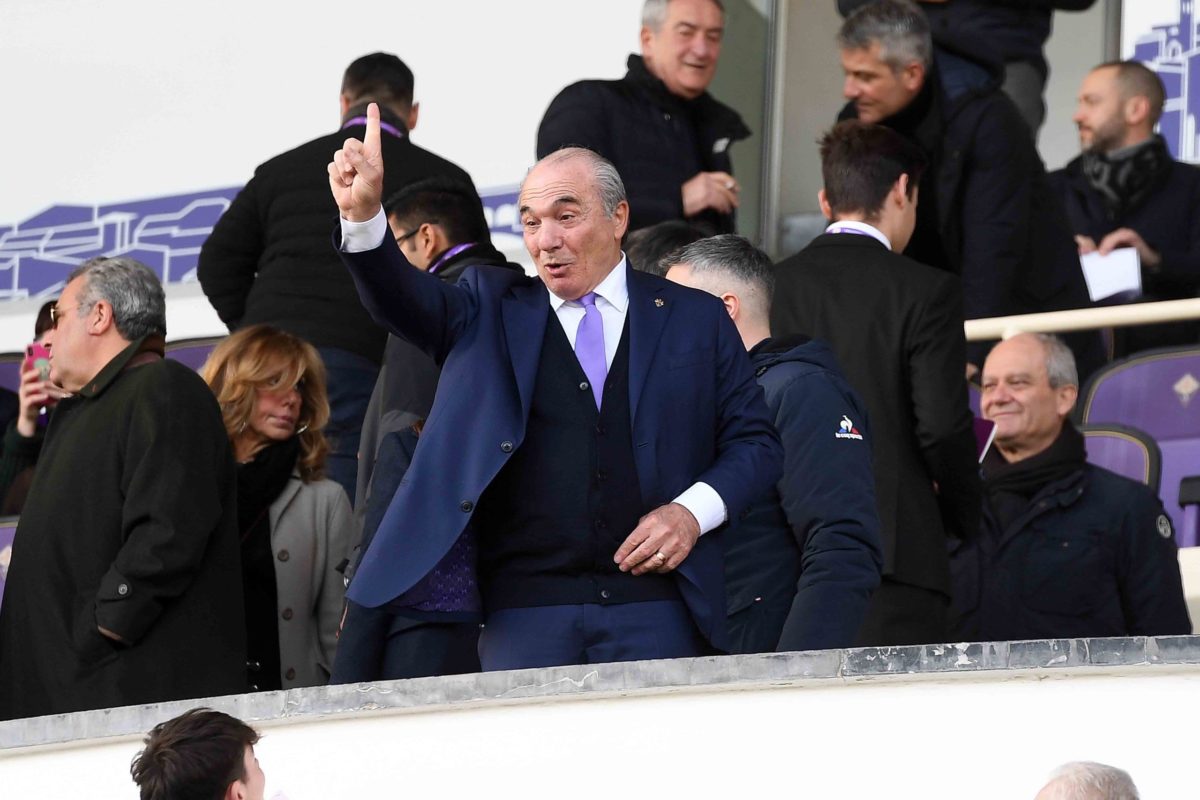 Calcio: Domani Rocco Commisso in tribuna contro l’Inter..