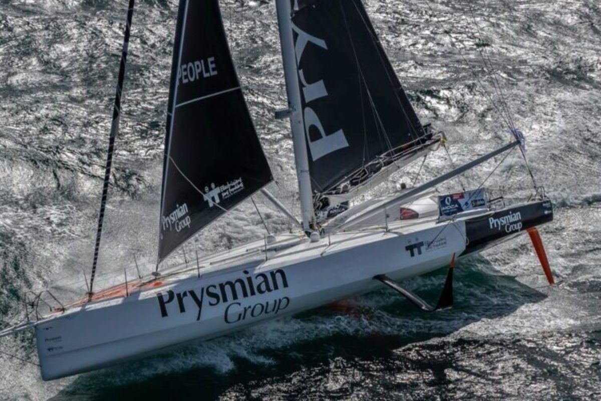 Per Giancarlo Pedote è ormai conto alla rovescia verso l’arrivo della Vendee Globe