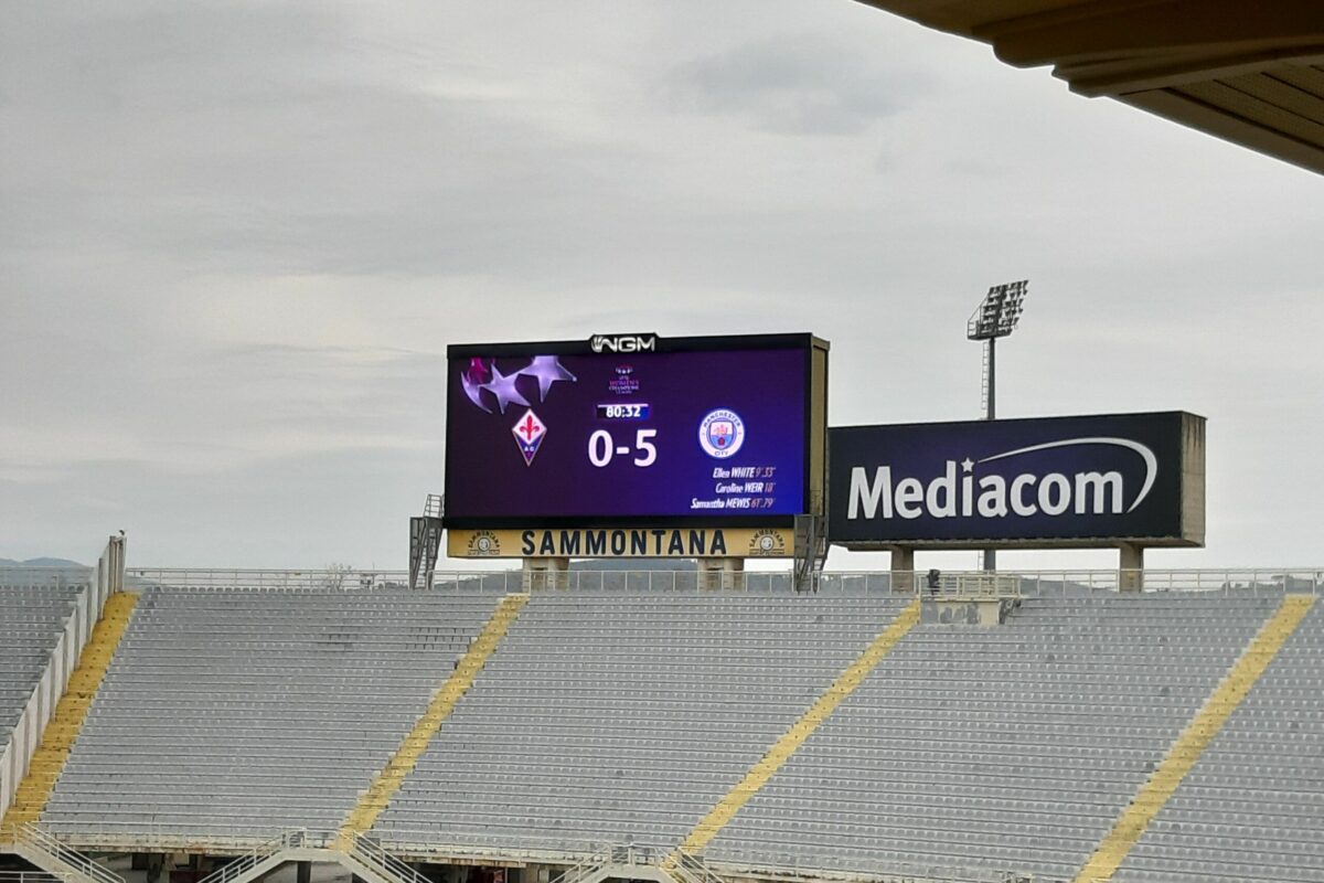 ACF Fiorentina Femminile vs Manchester City 0-5, MATCH HIGHLIGHTS