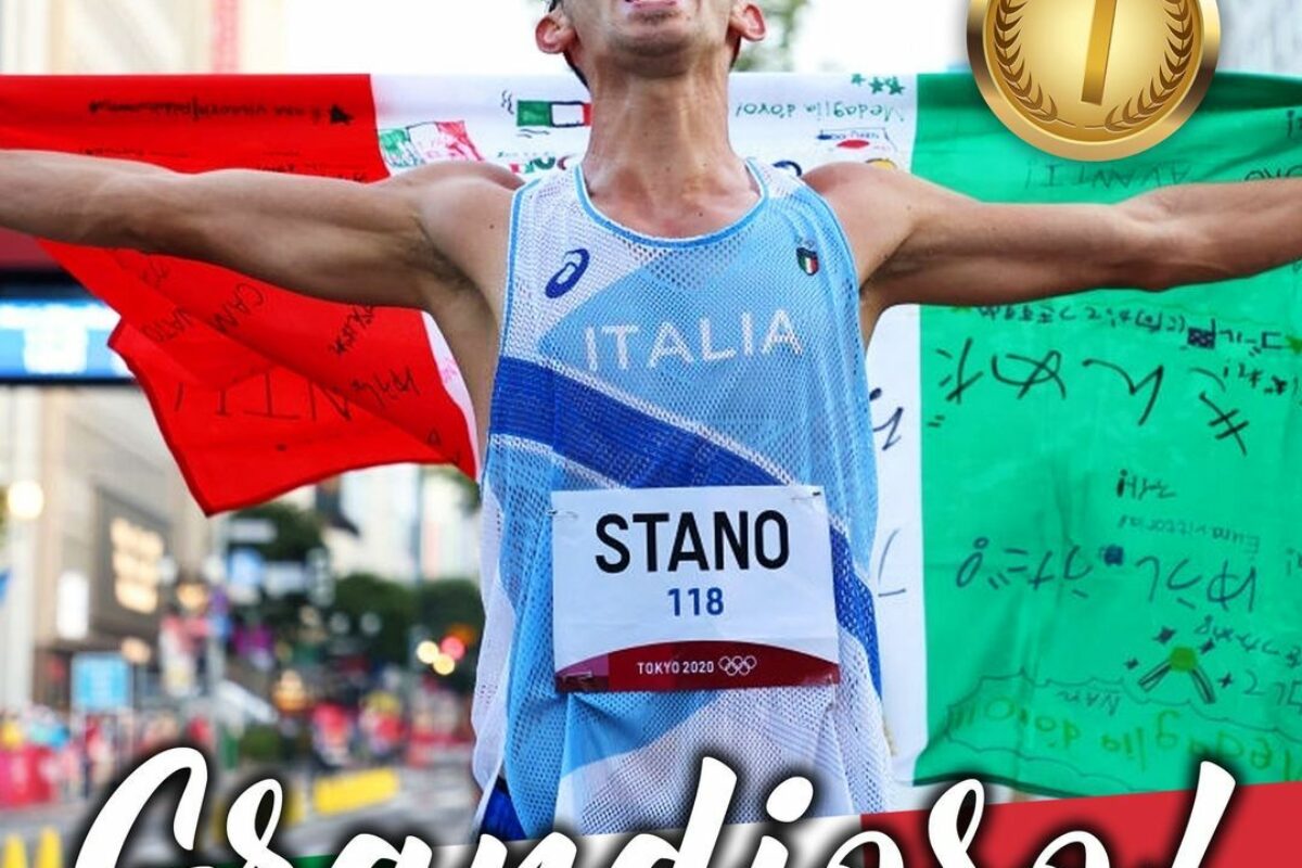 Olimpiadi Tokio 2020/21: DIARIO “CASA ITALIA” di un “super” Giovedi 5 Agosto: 5 Medaglie..!! BRONZO nel Karate con Viviana Bottaro..medaglia nr 35 a-1 dal record di Roma   ..!! !!  MEDAGLIA DI BRONZO ( nr 17) PER ELIA VIVIANI DALLA PISTA !! MEDAGLIA D’ORO NELLA 10 KM MARCIA DI MASSIMO STANO 7° ORO !! Nella notte 31° Medaglia azzurra: un “mitico super” Greg Paltrinieri ci porta il 16° Bronzo nella 10 Km di fondo; poi arriva la medaglia nr 32: e’ d’ARGENTO di Manfredi Rizza nella Canoa..