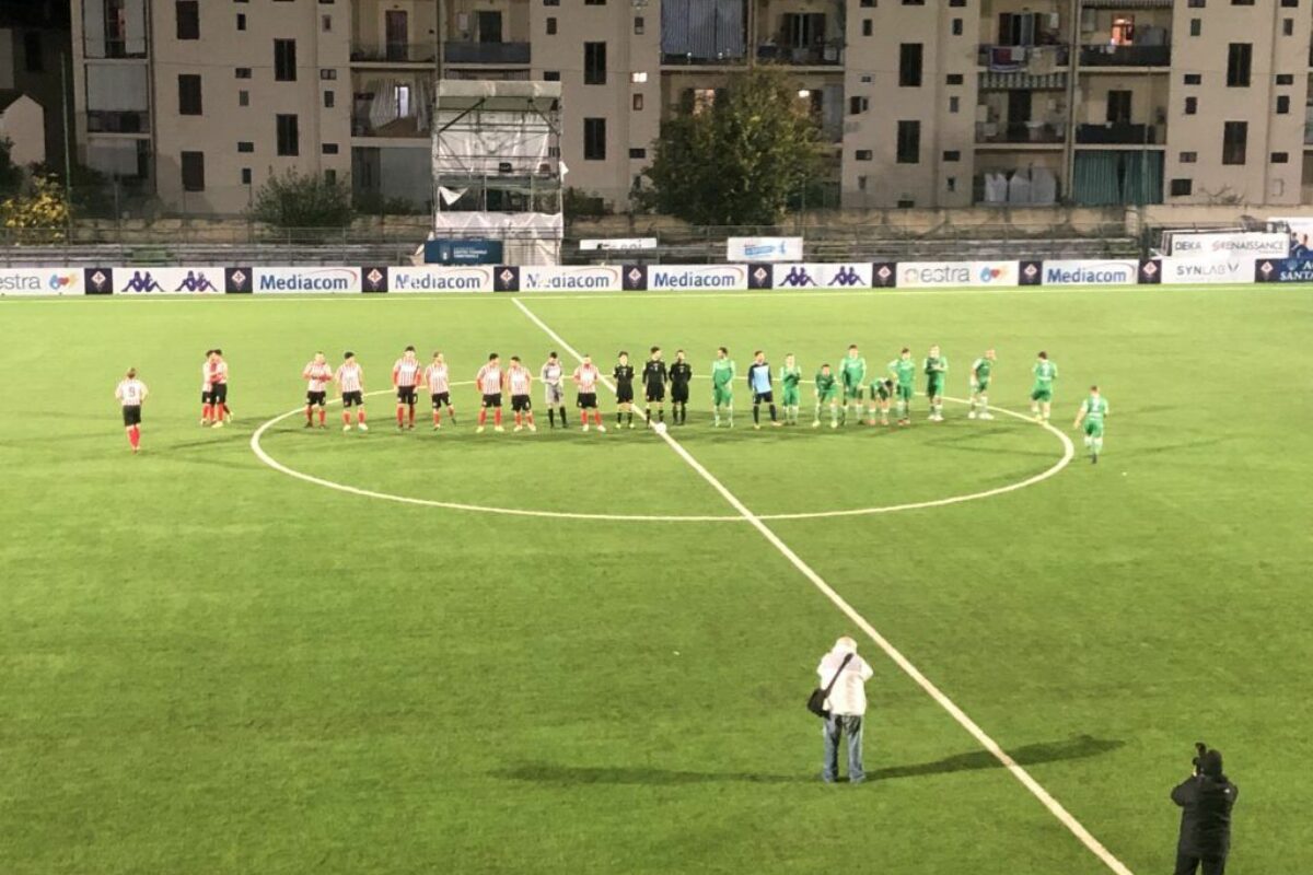 Rondinella Marzocco-Montespertoli è finita 1-1. Rondine riacciuffata dal rigore di Fioravanti