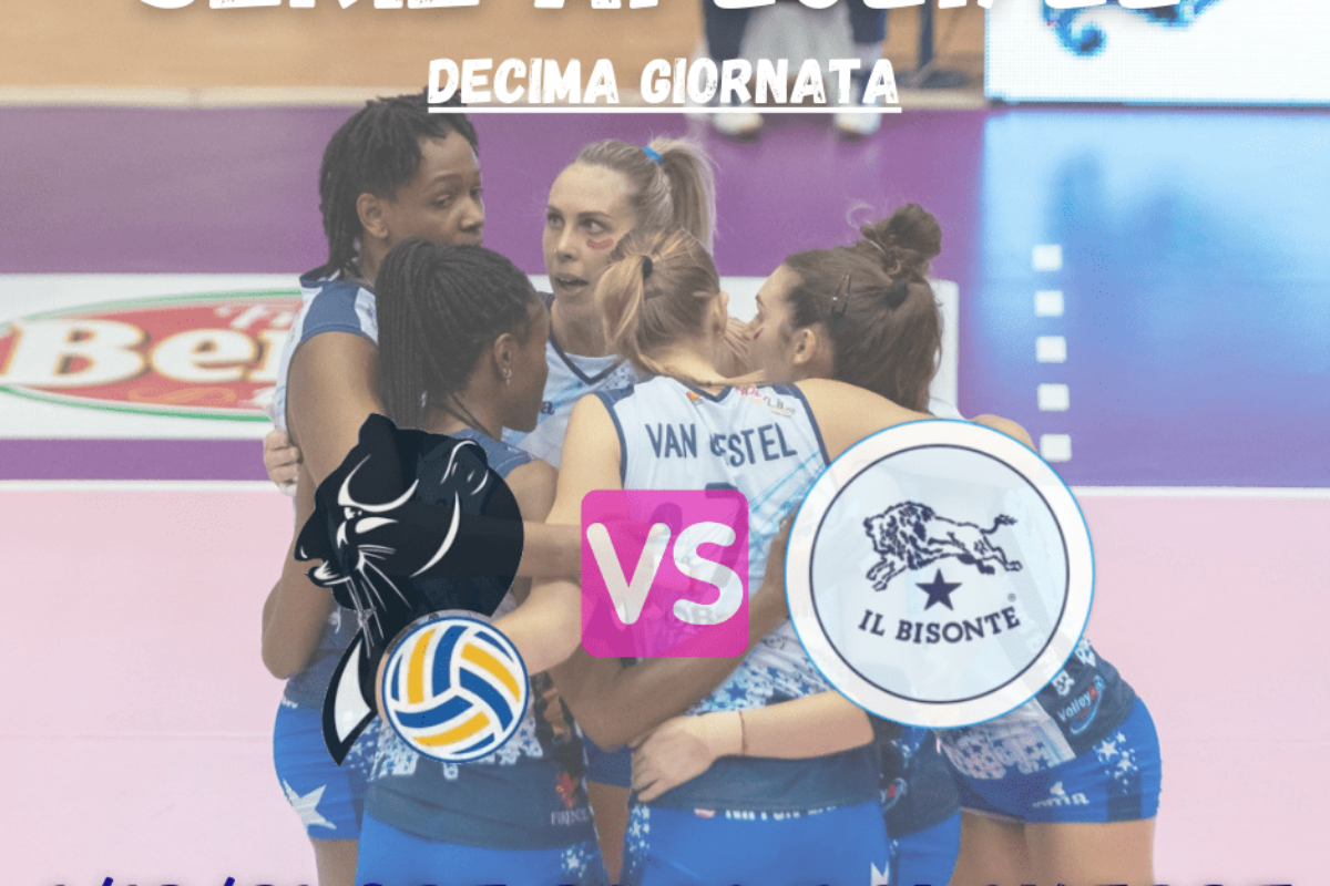 VOLLEY FEMMINILE SERIE A1- Il Bisonte Firenze nella tana delle pantere di Conegliano