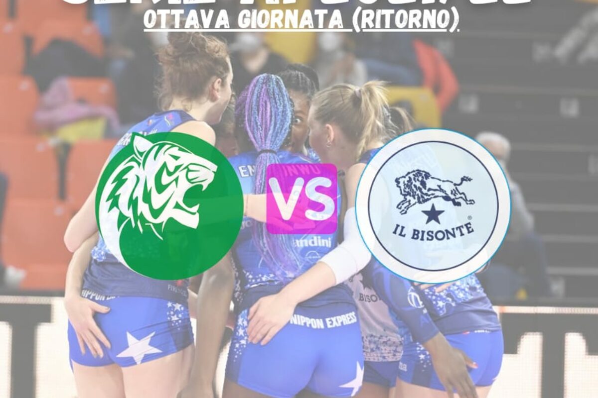 VOLLEY FEMMINILE SERIE A1- Il Bisonte, ad Urbino, contro il Vallefoglia