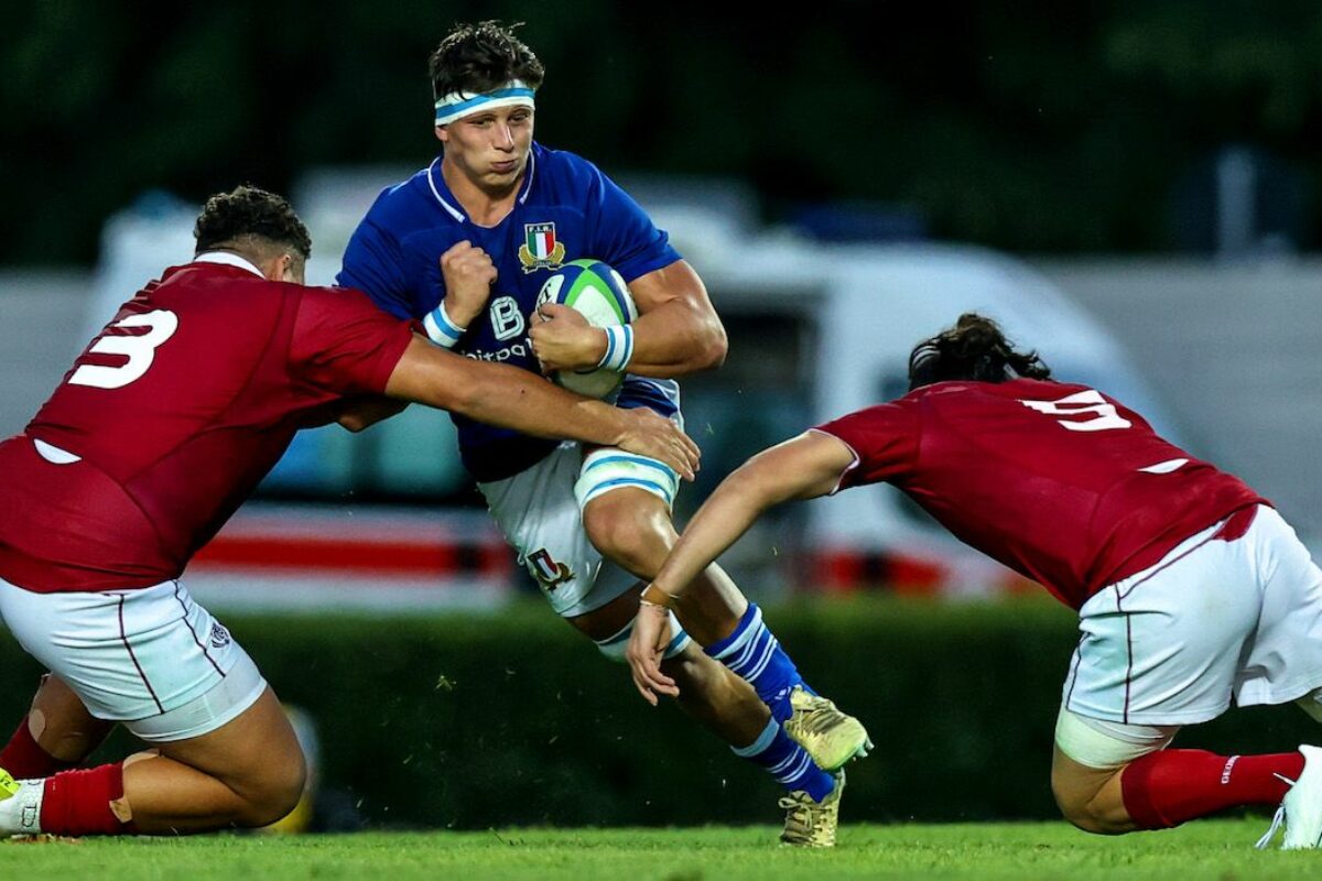 RUGBY- SIX NATIONS U20 SUMMER SERIES- Italia-Georgia 36-19 (22-12). In meta anche il fiorentino, Lapo Frangini