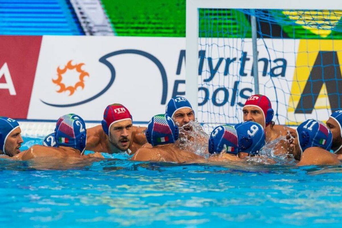 PALLANUOTO MASCHILE- Girone Mondiale, Italia con Ungheria, Kazakistan e un’europea