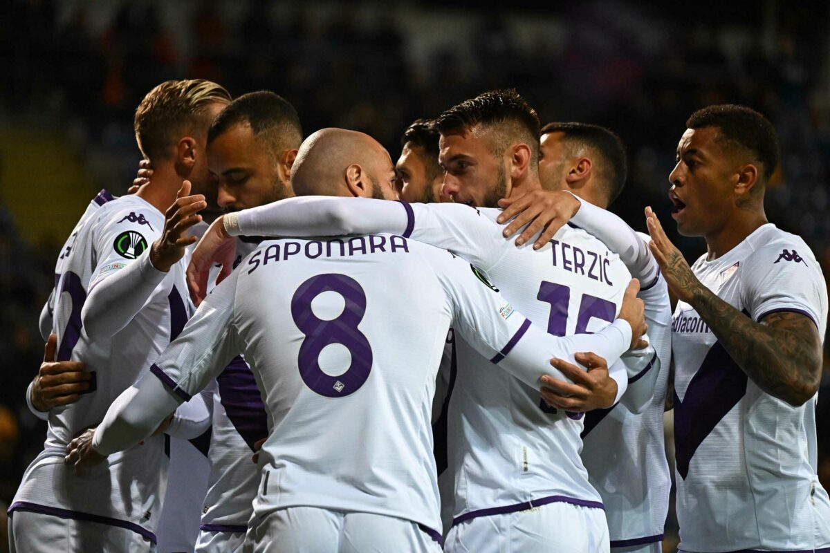 RFS Riga-Fiorentina (0-3). Le foto