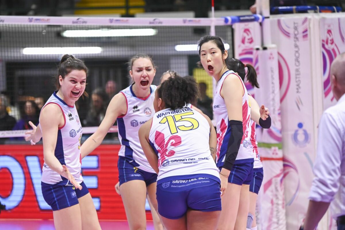 VOLLEY FEMMINILE SERIE A1- La decima per Scandicci -E-Work Busto Arsizio-Savino Del Bene Scandicci 0-3 (23-25, 23-25, 19-25)