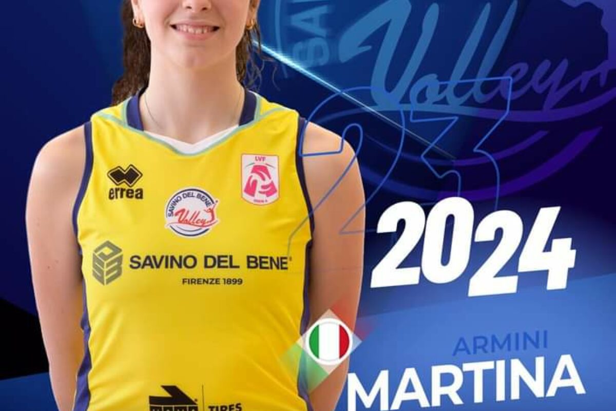 VOLLEY FEMMINILE- Martina Armini completa il reparto liberi della Savino Del Bene Scandicci