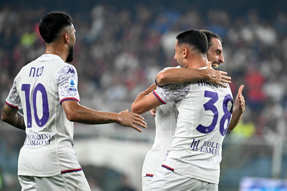 Genoa-Fiorentina (1-4). Le foto