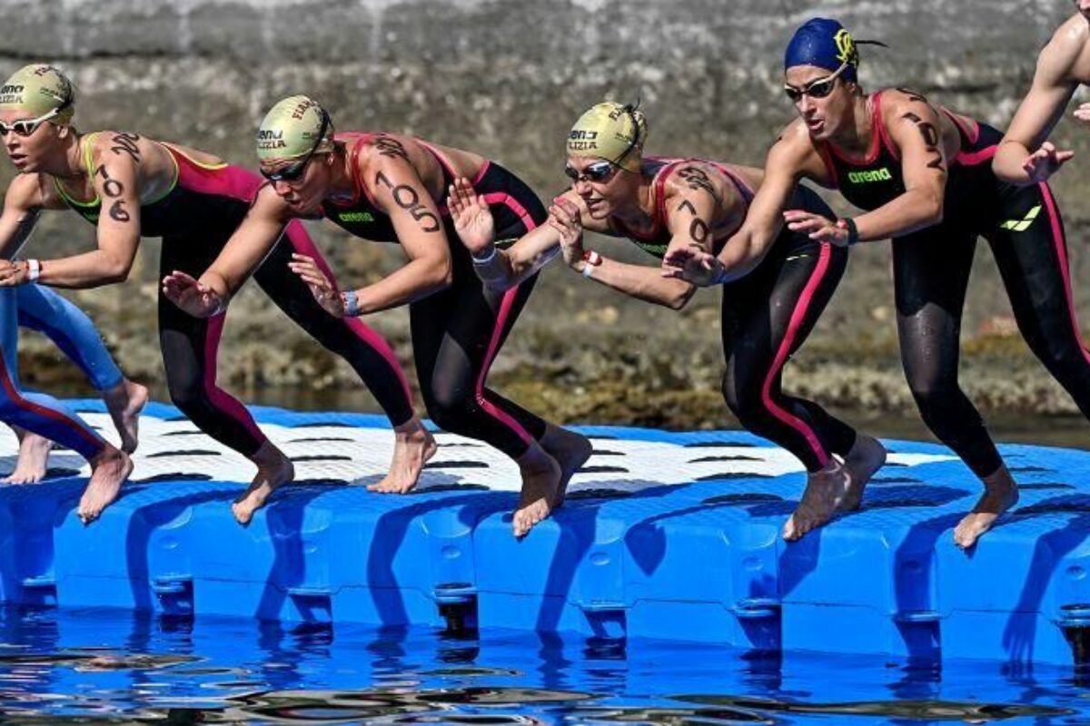 Nuoto/Fondo; a Piombino Menchini e Giovannoni Campioni nella 2 Km.5 La staffetta va alle FiammeOro con le 2 fiorentine Gabrielleschi e Taddeucci.