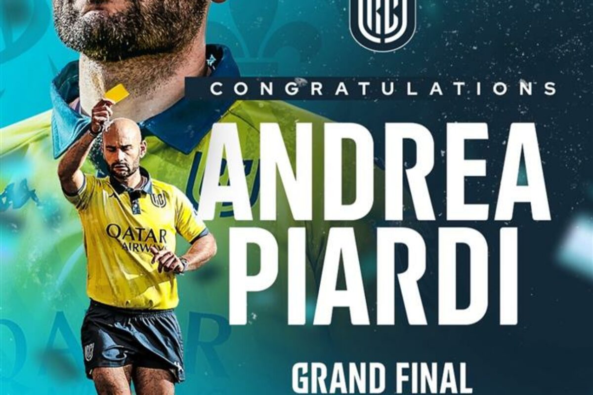 RUGBY- Andrea Piardi arbitro della finale di URC