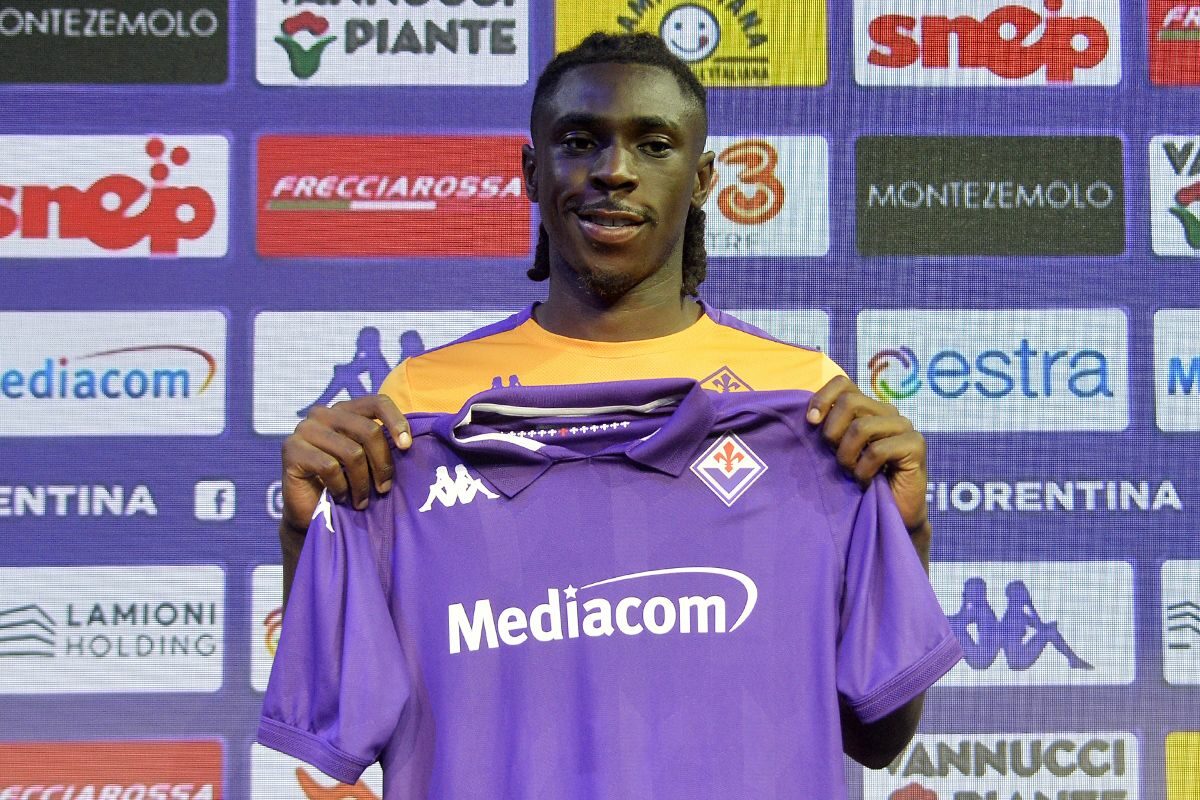 <span class="hot">Live <i class="fa fa-bolt"></i></span> CALCIO- Fiorentina, la presentazione di Moise Kean