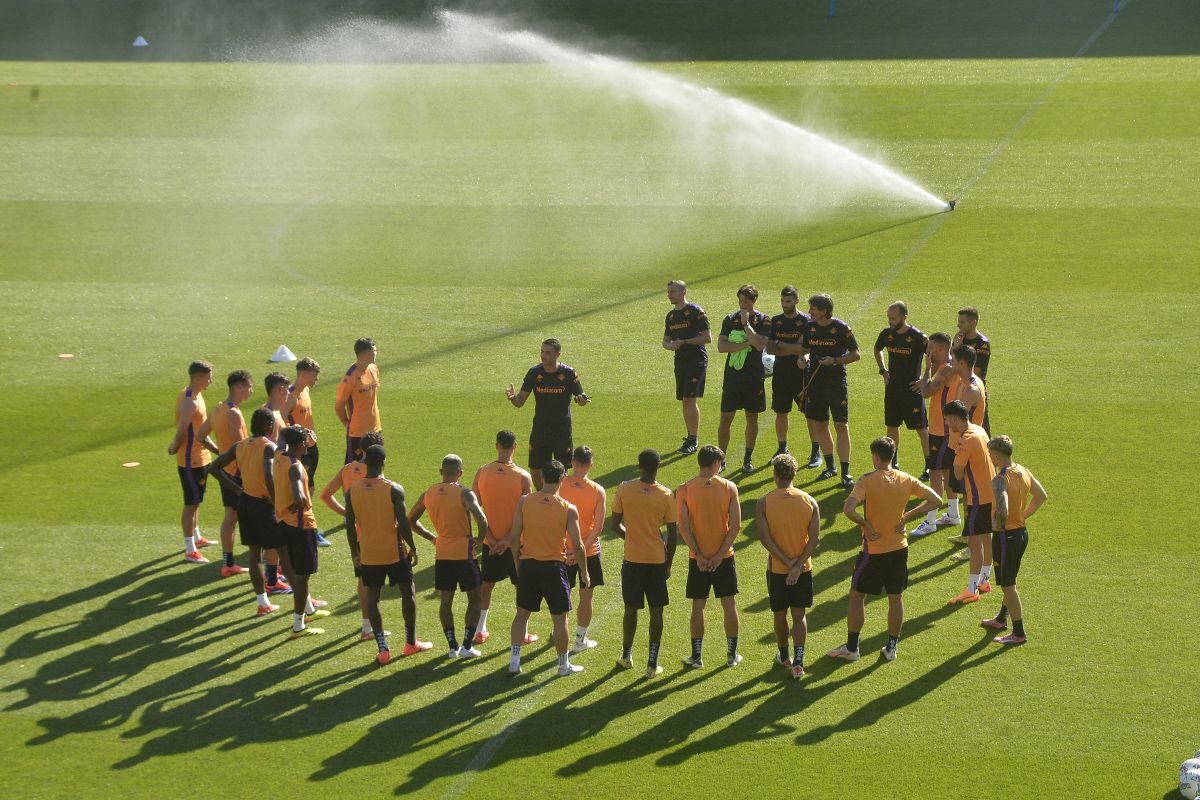 CALCIO Fiorentina- Continua nel caldo torrido del Viola Park la preparazione dei viola