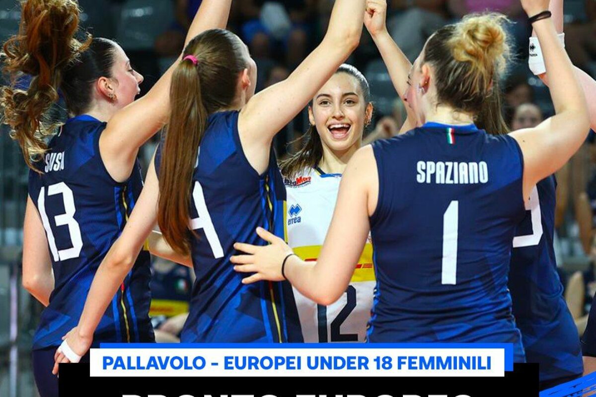 Volley: Bronzo Europeo per le nostre brave Under 18