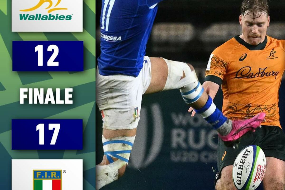 RUGBY Mondila U20- Australia-Italia 12-17