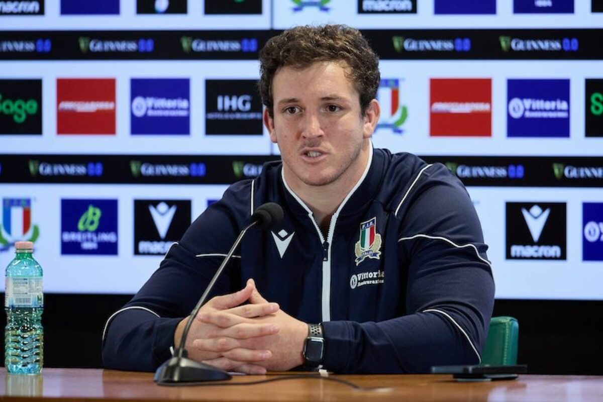 RUGBY- Le parole di capitan Michele Lamaro in vista di Samoa-Italia