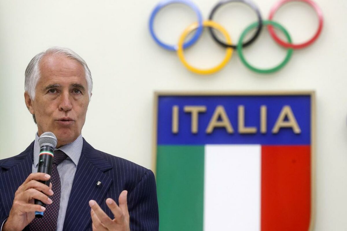 OLIMPIADE- Il commento del Presidente del Coni, Giovanni Malago’ ai tort subiti dagli atleti azzurri