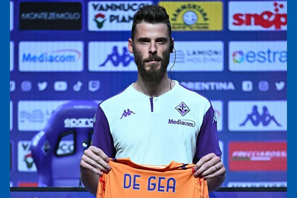 CALCIO- Fiorentina, la conferenza stampa di David De Gea