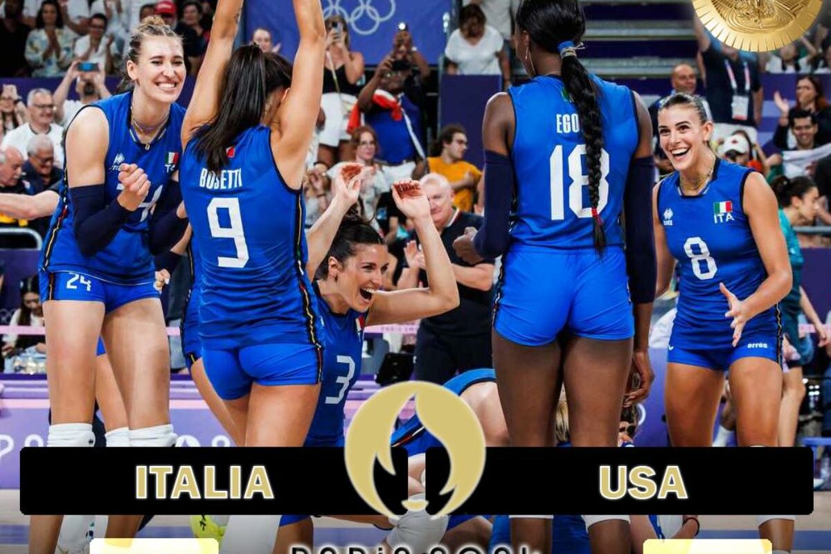 <span class="hot">Live <i class="fa fa-bolt"></i></span> Olimpiadi Parigi 2024: “LIVE” 16° giorno oggi si chiude con la 40°Medaglia(ORA UFFICIALE..) d’Oro del Dream Team Volley /F : Italia-Usa 3-0!!!!!!