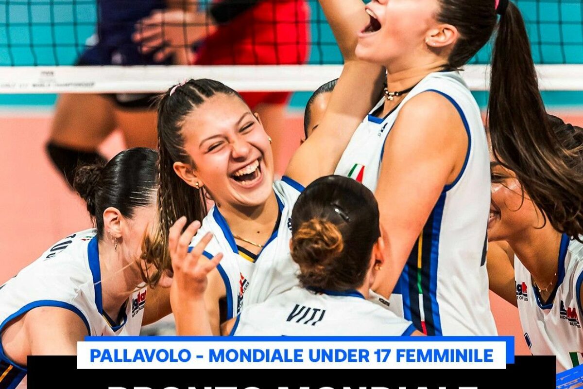 Volley: Bronzo mondiale per la nostra Under 17 /F