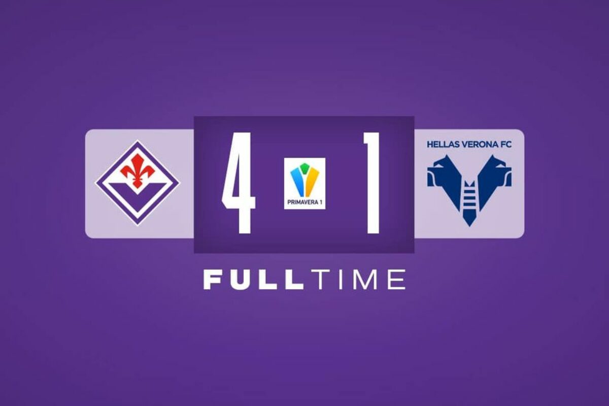 CALCIO- Primavera 1, 2a Giornata Bel Finale Fiorentina-Hellas Verona 4-1