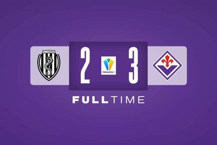 CALCIO- Campionato Primavera 1, 1a Giornata Cesena-Fiorentina 2-3