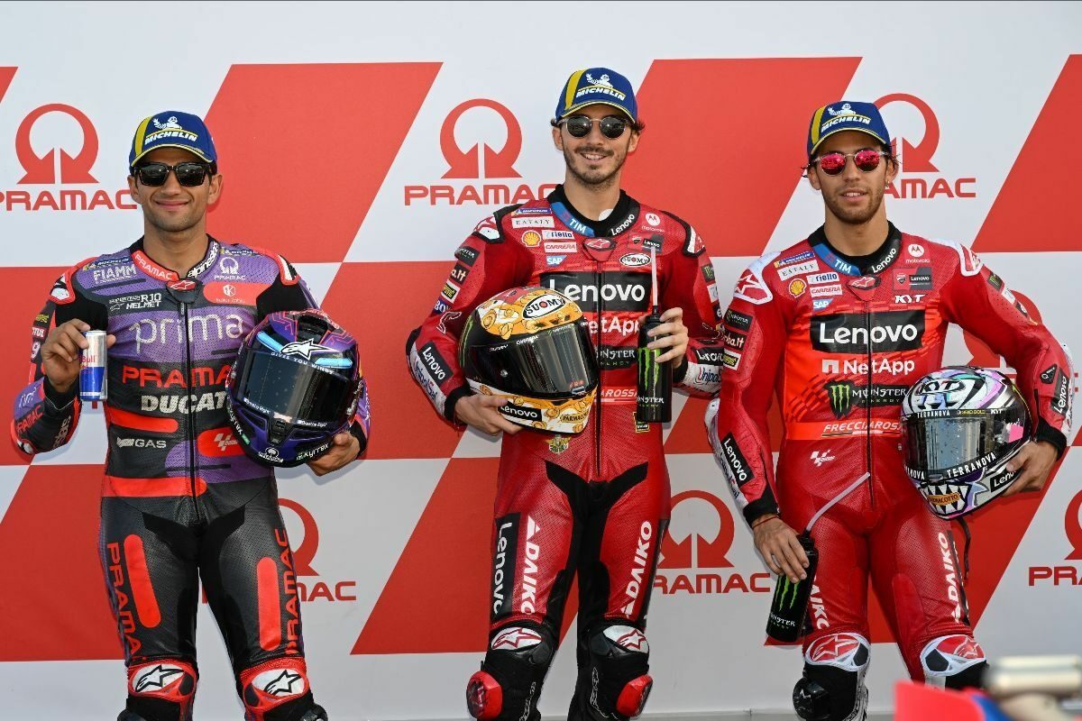 Motociclismo: A Misano Adriatico è di nuovo “Superissimo Pecco Bagnaia !!!; dalla Pole alla vittoria!!aaaa! Adesso siamo a-4