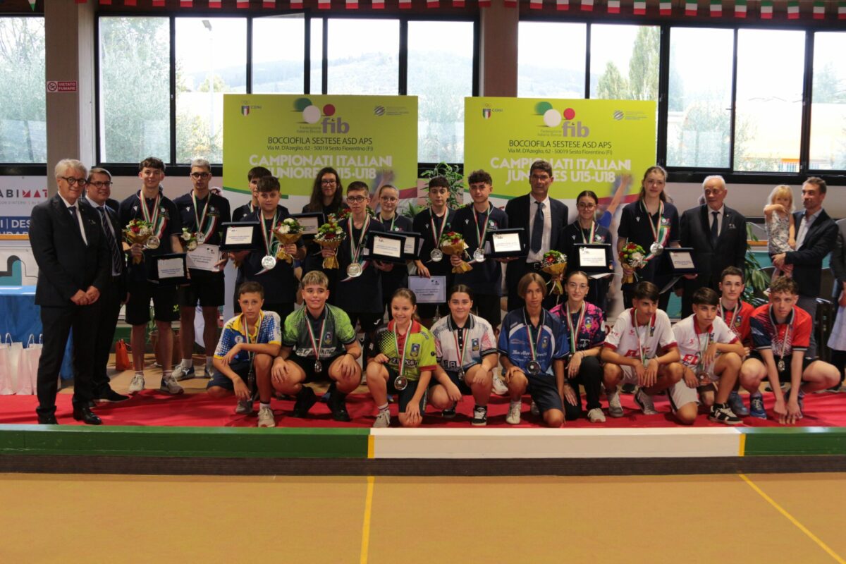 BOCCE- I Risultati dei Campionati Italiani Under 15 e Under 18