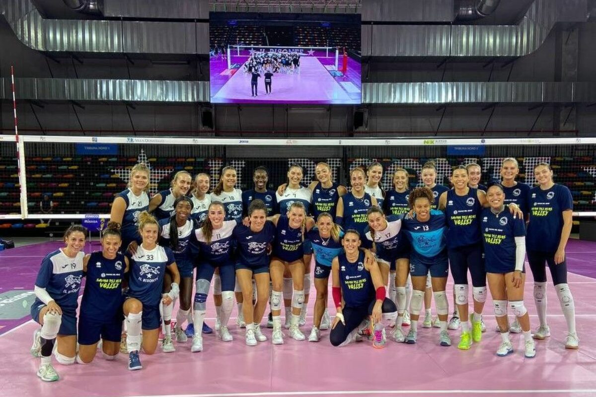 VOLLEY FEMMINILE- Finisce 4-1 per la Savino il derby di allenamento con Il Bisonte Firenze