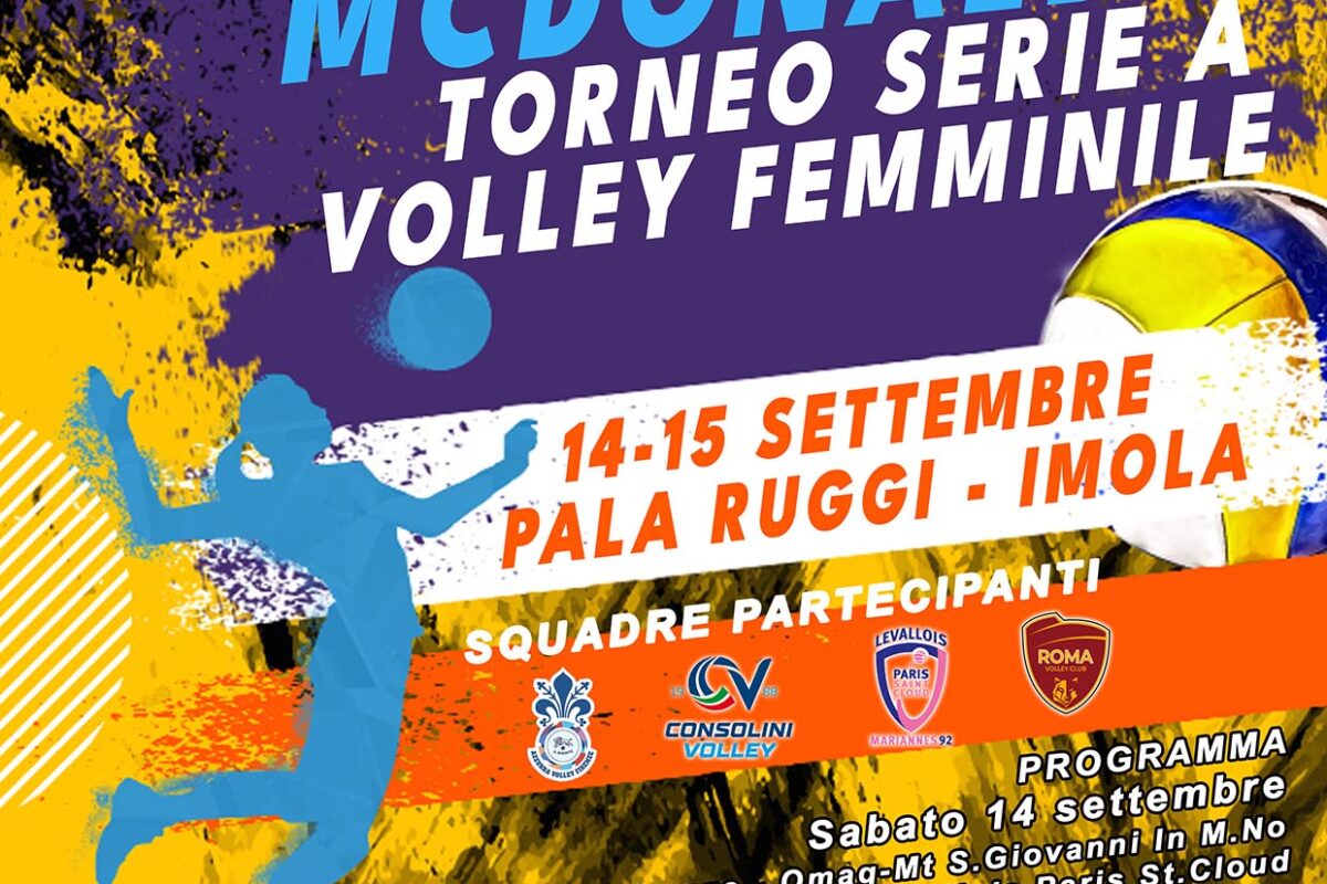 VOLLEY FEMMINILE- Il Bisonte Firenze al terzo trofeo Mc Donald’s