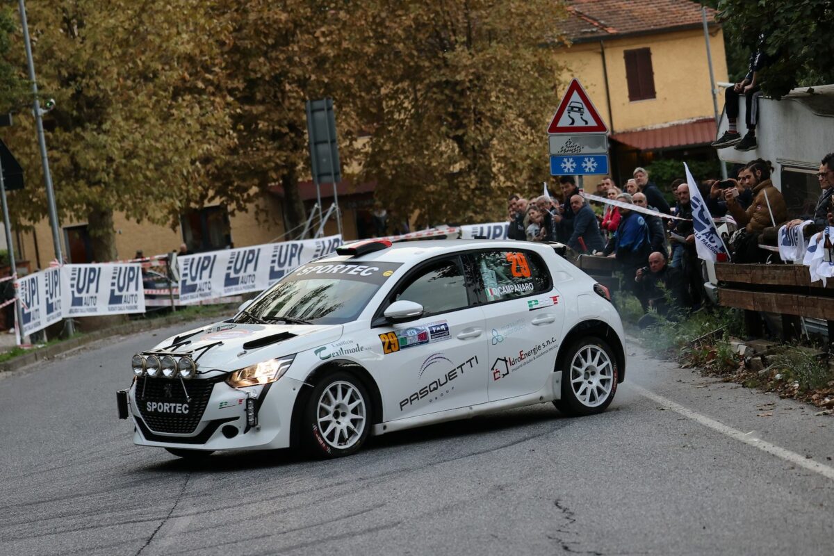 Rallye: A Pistoia vincono Daniele Campanaro / Luca Zinanni