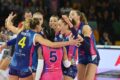 VOLLEY FEMMINILE SERIE A1- La Savino Del Bene Scandicci a Busto per i tre punti.