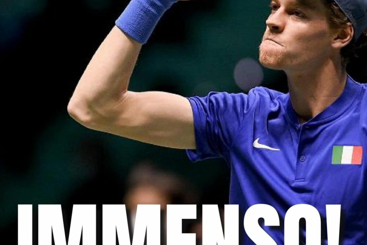 Tennis: “Le battute del Ballerini”: “LIVE” Oggi “prima un brutto…preoccupante…”esordio azzurro in Davis: dalle 17.30 Italia-Argentina 0-1 Cerundolo inondava Musetti: 4-6/ 1-6…ma poi .Sinner ci dava la parità..travolgendo Baez. 6-2/ 6-1.; e poi “il nuovo doppio a sorpresa” Sinner-Berrettini /Rodriguez-Molteni  6-4 break e set Italia 1-0; /2° Set 7-5  break e vittoria azzurra: Siamo in semifinale con l’Australia !!! Billie Jean King: Ieri abbiamo vinto la Finale: Italia-Slovacchia 2-0 VINCIAMO LA BILLIE JEAN KING!!!;  in semifinale avevamo estromesso la Polonia 2-1(!!!);