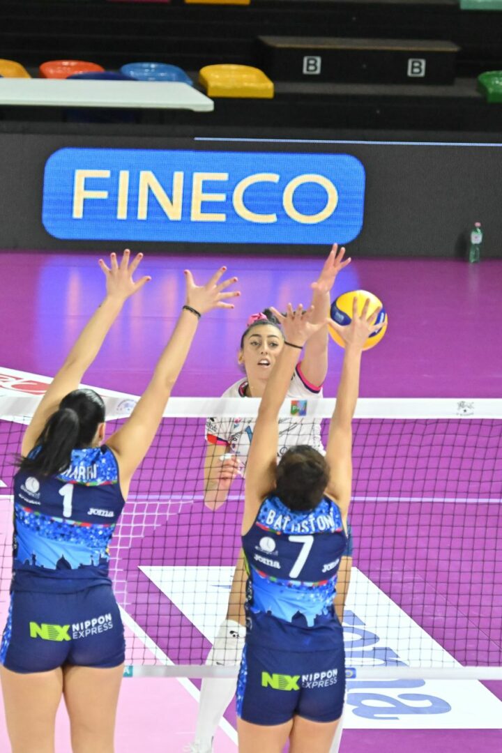 VOLLEY FEMMINILE SERIE A1, Il Bisonte cede con onore con Milano