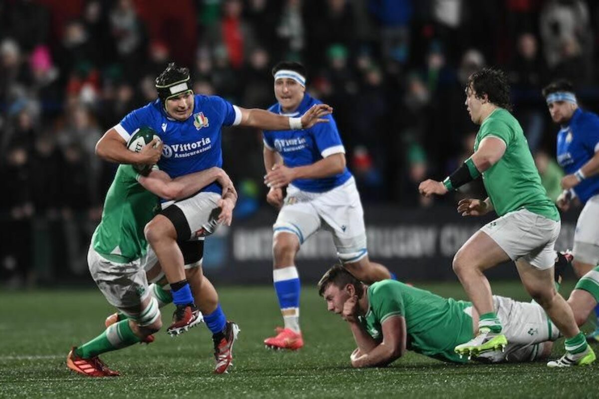 RUGBY Under 20- Il XV azzurro per il Test Match con l’Irlanda di domani