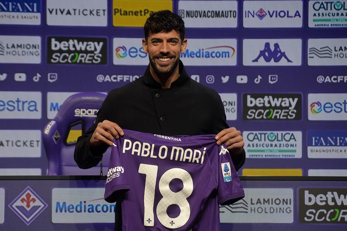 CALCIO- Fiorentina, le prime parole di Pablo Mari in maglia viola.