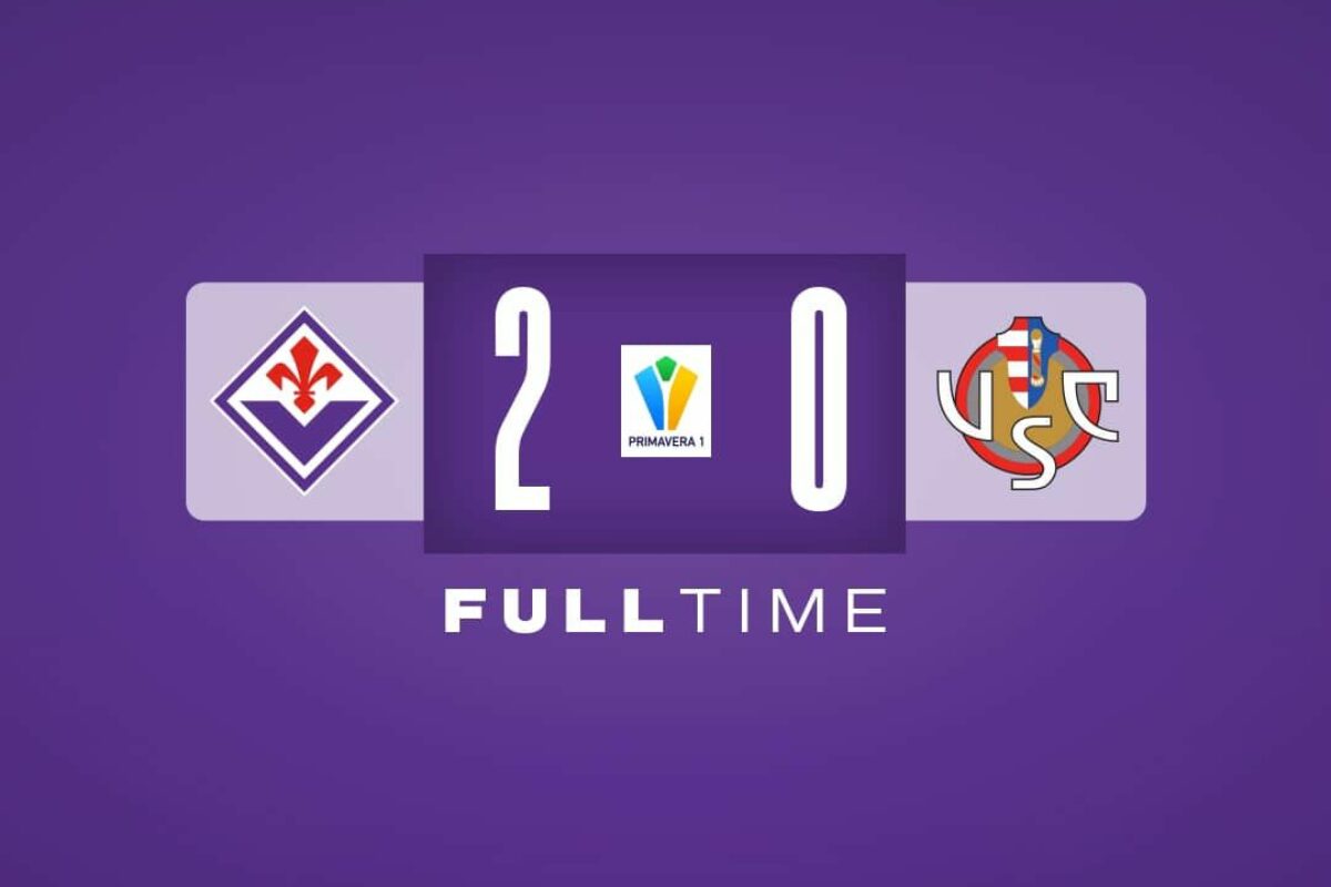 Calcio: Il completamento di Giovani Pianticelle viola crescono: la Primavera batte la Cremonese 2-0