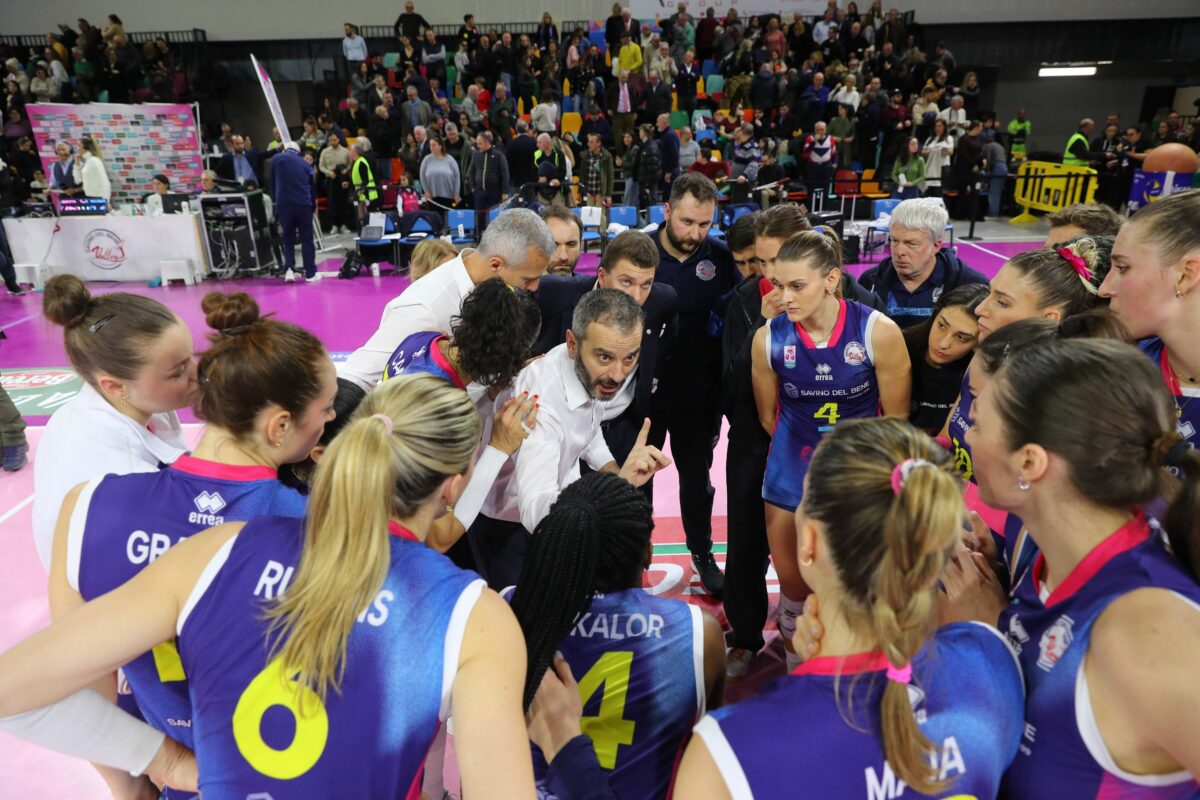 VOLLEY FEMMINILE COPPA ITALIA- Savino con Vero Volley per la Finale