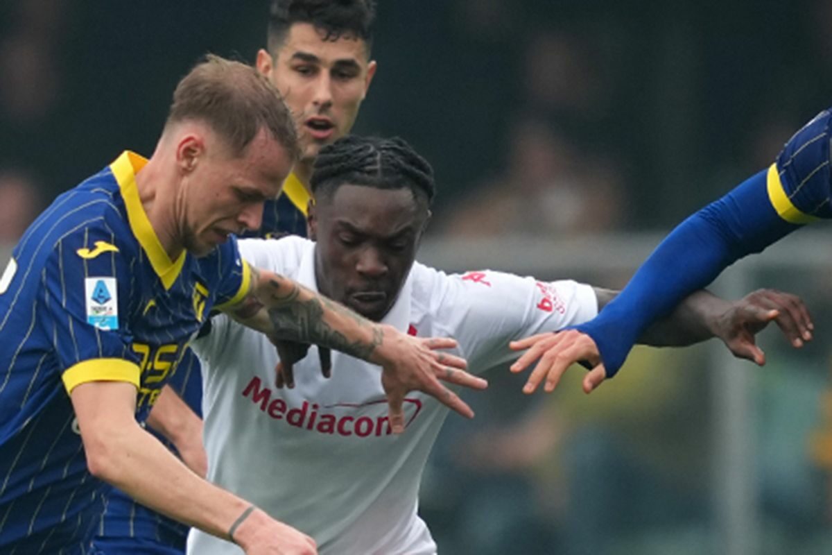 Verona-Fiorentina (0-1). Le foto