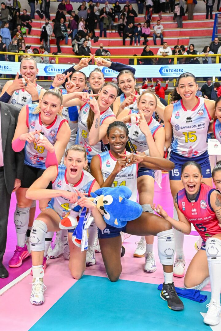 VOLLEY FEMMINILE PLAY OFF SERIE A1- La Savino guadagna la semifinale al tie-break