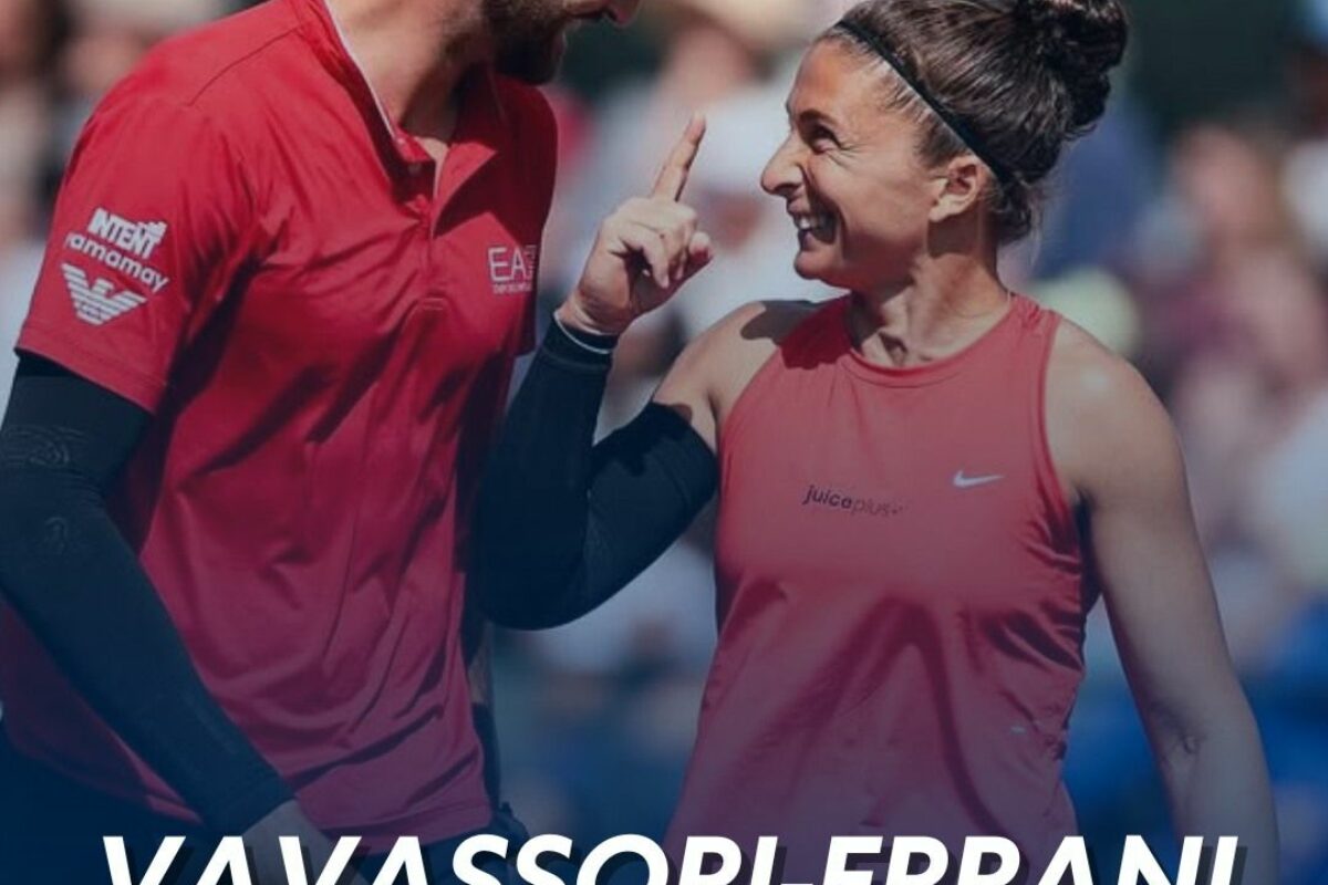 Tenis: il “magico duo” Errani-Vavassori trionfa nel doppio misto ad Indian Weels !!