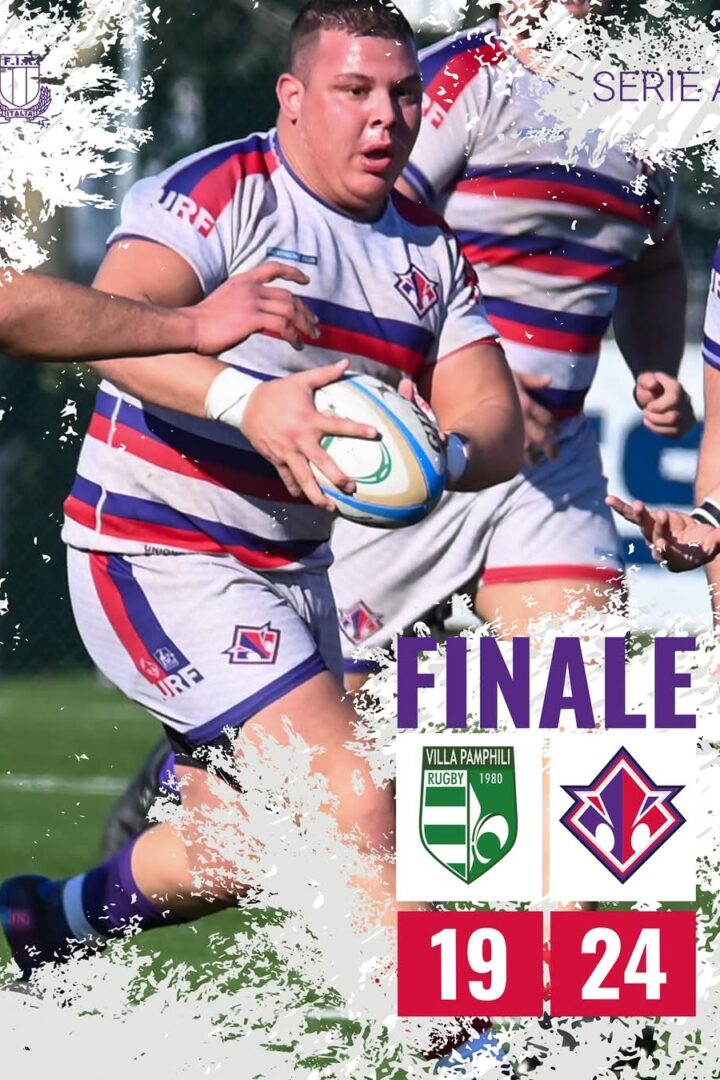 RUGBY Serie A-L’Unione Rugby Firenze vince a Roma col Villa Pamphili